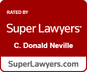 Rated by Super Lawyers | C. Donald Neville | SuperLawyers.com